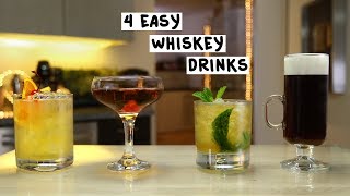 Four Easy Whiskey Drinks [upl. by Chantal594]