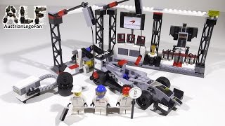 Lego Speed Champions 75911 McLaren Mercedes Pit Stop  Lego Speed Build Review [upl. by Ettennat138]