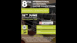 Awards Ceremony  8th International Microtonal Guitar Competition [upl. by Yalc248]