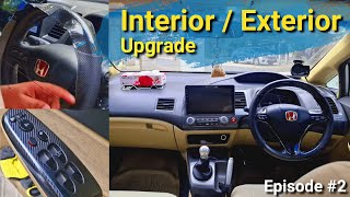 Honda Civic Reborn Interior Upgrade  Episode No2  Maintaining my Civic Reborn  PKD MotorSport [upl. by Brod]