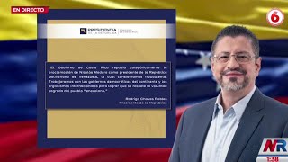 Costa Rica no reconoce victoria de Nicolás Maduro en Venezuela y pide revisión de votos [upl. by Annibo]