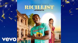 Jpresto  Rich List  Official Audio [upl. by Llennaj125]