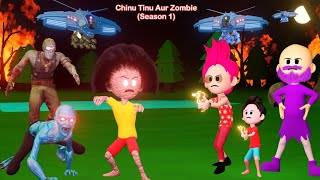 Chinu Tinu Aur Zombie Season 1  TINU KI SHAITANI  Gulli Bulli  Cartoon  Baba Wala [upl. by Francklyn]