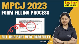 MPCJ 2023 Form Filling Process Fully Explained Madhya Pradesh Civil Judge Vacancy 2023 [upl. by Afinom]