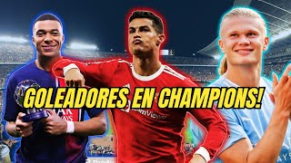 Máximo GOLEADORES de la CHAMPIONS⚽️🏆 championsleaguemessicristianoronaldo [upl. by Vannie]