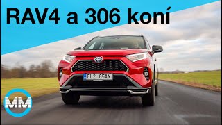 TEST  Toyota RAV4 Plugin Hybrid  306 KONÍ TO BYS NEŘEK CZSK [upl. by Yuzik]