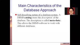 3 Uni1 DBMS Characteristics Of Database1B Div [upl. by Norri382]