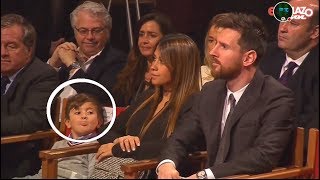 LOS DETALLES EN LA ENTREGA DE LA BOTA DE ORO A MESSI [upl. by Cran]