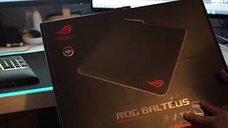 rogbalteus gamingmousepad rgbmouspad ROG BALTEUS GAMING MOUSE PAD review [upl. by Putscher25]