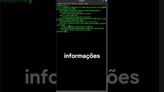 COMO VER SEU IP NO LINUX linux linuxterminal linuxcommands [upl. by Chicky864]