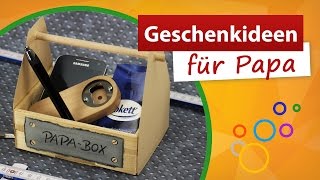 Geschenkideen für Papa 💚 Vatertag Bastelidee  trendmarkt24 [upl. by Reddin]