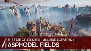 Assassins Creed Odyssey The Fate of Atlantis  All Side Activities in Asphodel Fields [upl. by Lohrman624]