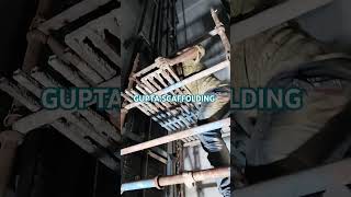 scaffolding work lift youtubeshorts shorts [upl. by Eniarol]