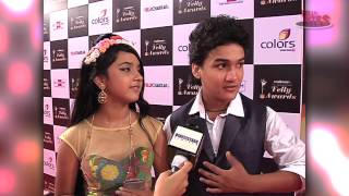 Faisal and Roshni at Indian Telly Awards 2014 [upl. by Ferreby]