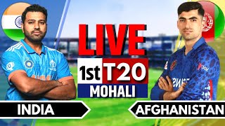 India vs Afghanistan T20 Live Score amp Commentary   IND vs AFG Live Commentary livestream [upl. by Annasiul]