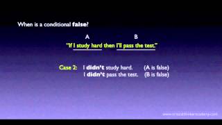 Propositional Logic Conditionals [upl. by Fairfax44]