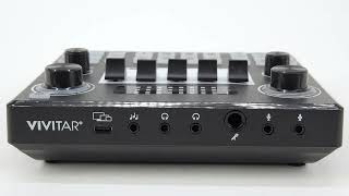 Vivitar Audio Mixer Multiple Sound Pads amp Effects for Vlogging Setup Tutorial and How to Use [upl. by Winther960]