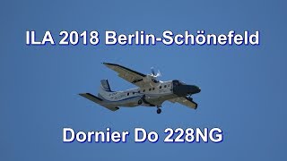 Dornier Do 228NG ILA Berlin 2018 4K [upl. by Mohandis810]