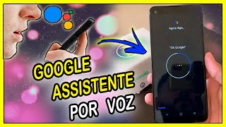 Como ativar o Google Assistente por voz no Moto G8 [upl. by Den]