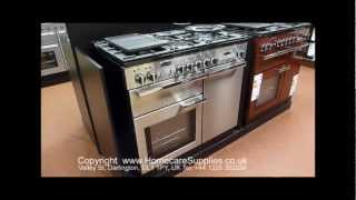 Rangemaster Professional  100 Dual Fuel Range Cooker in Steel at Homecare Supplies Darlington [upl. by Torr752]