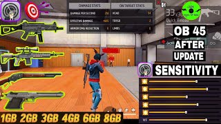 NEW🎯 UPDATE⚙️SETTINGS⚡FREE FIRE HEADSHOT SENSITIVITY 2024 ♥️HUD  SENSI  DPI🧲 FREEFIRE HIGHLIGHTS [upl. by Anastasius]