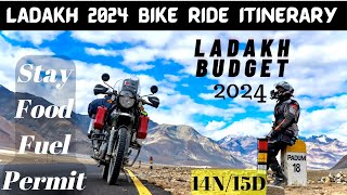 Ladakh 2024 Bike Ride Itinerary  Food  Stay  Budget  Ladakh Bike Ride 2024 Preparation ​⁠ [upl. by Ashwin]