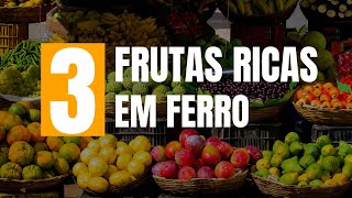 3 Frutas para Aumentar o Ferro no Sangue [upl. by Wini]