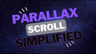 How to add Parallax Scrolling Effect with HTML and CSS [upl. by Cissiee]