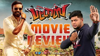 Pattas Movie Review by Vj Abishek  Dhanush  Sneha  Open Pannaa [upl. by Zilef]