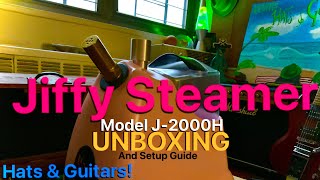 JIFFY STEAMER Model J2000H  Unboxing amp Setup Guide [upl. by Eiramanit]