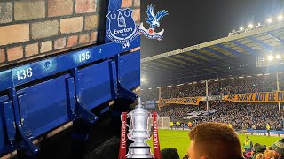 England’s BEST Old School Stadium Everton vs Crystal Palace [upl. by Jagir]