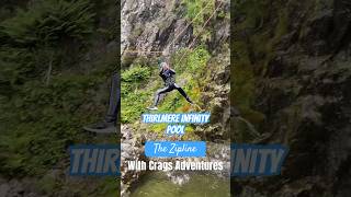 The Thirlmere Infinity Pool Zipline AKA Devils Canyon canyoning infinitypool thirlmere [upl. by Aroled360]