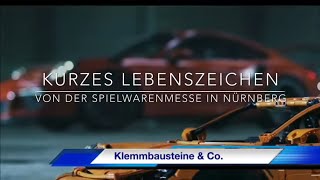 Kurzes Lebenszeichen von der Spielwarenmesse in Nürnberg [upl. by Bink]