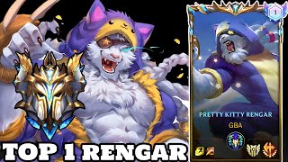 Wild Rift Rengar  Top 1 Rengar Gameplay Rank Sovereign [upl. by Eiramyma993]