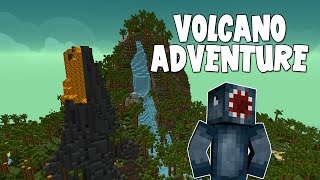 Minecraft  Mission To Mars  Volcano Adventure 9 [upl. by Imelida769]