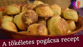 A tökéletes pogácsa recept  Puha sajtoskrumplis pogi házilag minden alkalomra [upl. by Seessel]