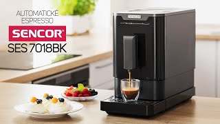 Unboxing automatické espresso Sencor SES 7018BK [upl. by Sletten264]