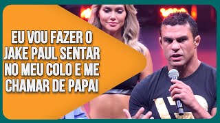 VITOR BELFORT DIZ QUE VAI DAR UMA LIÇÃO NO JAKE PAUL LEGENDADO [upl. by Arramahs500]