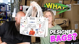 I bought 20 POUNDS of LOST MAIL Packages  DESIGNER BAGS [upl. by Cia]