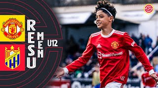 RESUMEN Manchester United vs Gironès Sabat amp Ronaldo JR U12 2022 [upl. by Rahman]