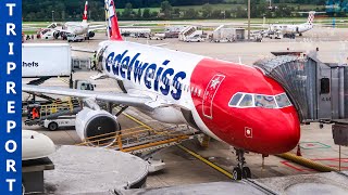 SURPRISING EDELWEISS AIR Economy Class Airbus A320 Zurich to Palma de Mallorca [upl. by Okajima]