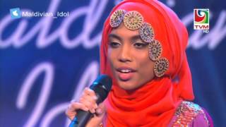 Maldivian Idol Piano Round  Oagaavey Heevaathi  Fathmath Nabath [upl. by Ekoorb]