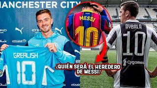 ¡Estos son los 10 de los CLUBES MÁS IMPORTANTES de Europa ¿Quién será el HEREDERO de MESSI [upl. by Naujled]