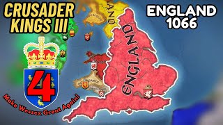 Crusader Kings 3  1066 England  MAKE WESSEX GREAT AGAIN Episode 4 [upl. by Oflodor]