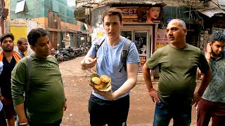 Trying the Famous Club Kachori Street Food in Kolkata 🇮🇳 [upl. by Tabina]