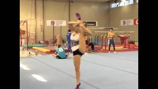 Carlotta Ferlito 2016  Mustafina  double turn [upl. by Marguerite]