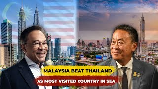 Malaysia beats Thailand as the most visited country in South East Asia [upl. by Kiele]