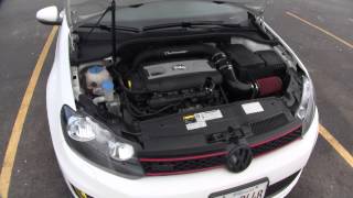 MK6 GTI k04 Unitronic intake revs loud [upl. by Grail422]