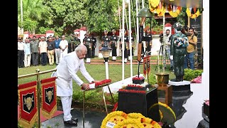 Honble Governor inaugurated the 25th Kargil Vijay Diwas celebration at Pangode Military Station [upl. by Eidissac668]