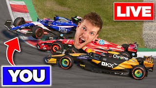 F1 24 Online Races amp 100 Austria Sprint Vs Viewers  LIVE 🔴 [upl. by Nalla]